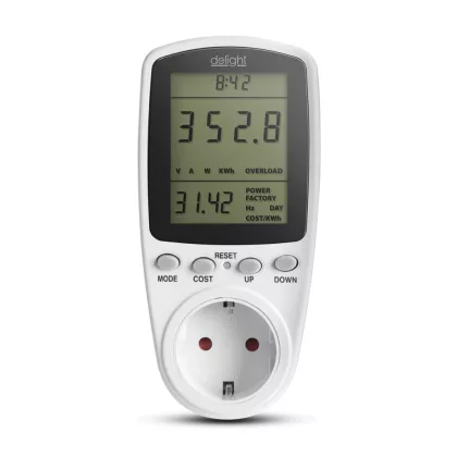   20296B Fogyasztásmérő kültségszámítással - kompakt - 240V, max. 13 A, 3120W