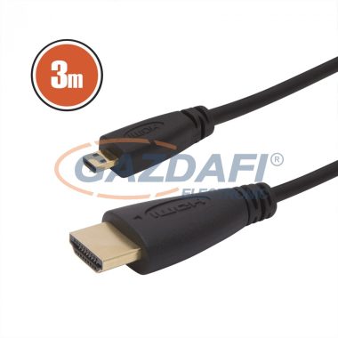 20425 Micro HDMI kábel • 3 m