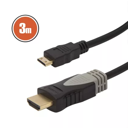 20426 Mini HDMI kábel • 3 m 20426 Mini HDMI kábel • 3 m