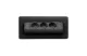 20440BK Elosztó -Rejtett- 3-as - felnyíló - fekete 20440BK Elosztó -Rejtett- 3-as - felnyíló - fekete