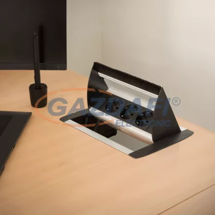   20441 Rejtett elosztó - 3-as, szálcsiszolt, 250 V, 16A, 3 x 1,5 mm²