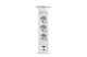 DELIGHT 20451W Motoros rejtett elosztó 3-as + 2 USB, fehér, 230V AC (50 Hz), 16 A, 3 x 1,5 DELIGHT 20451W Motoros rejtett elosztó 3-as + 2 USB, fehér, 230V AC (50 Hz), 16 A, 3 x 1,5