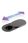Delight 20463BK Rejtett - beépíthető konnektor + USB + Type-C