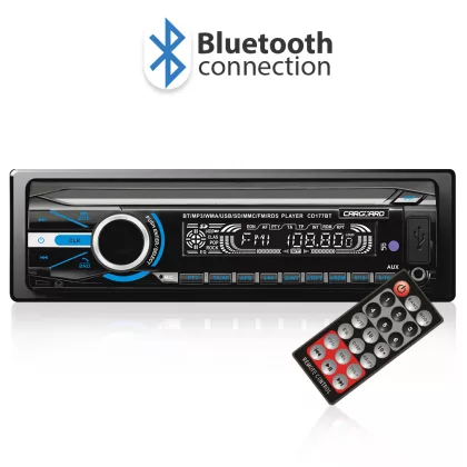   39702 Carguard 177 (Bluetooth, FM-Tuner, RDS, SD/MMC, USB lejátszó )