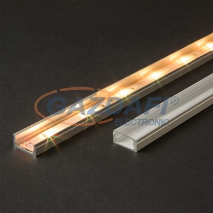 41010T1 LED aluminium profil takaró búra
