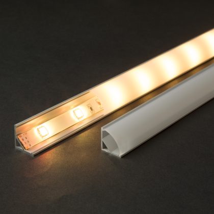 41012M1 LED aluminium profil takaró búra