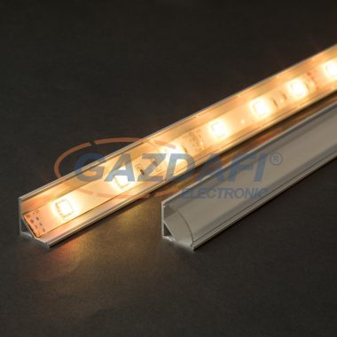 41012T2 LED aluminium profil takaró búra