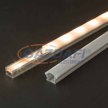 41013M1 LED aluminium profil takaró búra