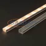 41014T2 LED aluminium profil takaró búra