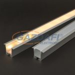 41021M1 LED aluminium profil takaró búra