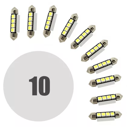 CARGUARD 50958-10 Bec LED, Sofit 41mm, 3W 72Lm 6000K