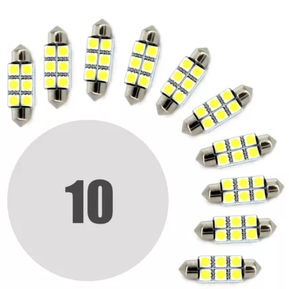   CARGUARD 50981-10 LED izzó, Sofit 39 mm, 1,5W 108Lm 6000K, 2 db