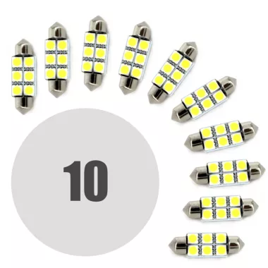 CARGUARD 50982-10 LED izzó, Sofit 41mm, 1,5W 108Lm 6000K