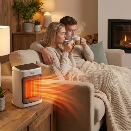 GLOBIZ 51117 Midea Hősugárzó - 2000 W - fehér