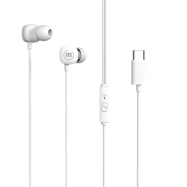 52041WH Maxell Square+ fülhallgató - Type-C USB - 120 cm - fehér 52041WH Maxell Square+ fülhallgató - Type-C USB - 120 cm - fehér
