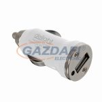 55026WH Autós szivargyújtó adapter USB aljzattal