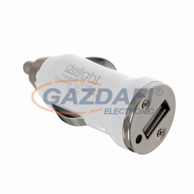 55026WH Autós szivargyújtó adapter USB aljzattal