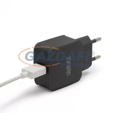DELIGHT 55045-1BK USB Hálózati adapter