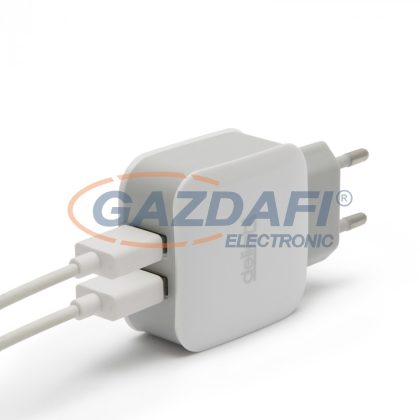 DELIGHT 55045-2WH USB Hálózati adapter