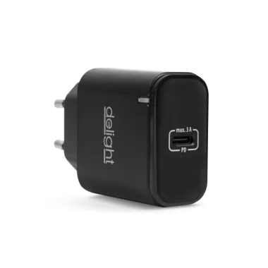 55046BK Adapter - Type-C - gyorstöltő, PD20W - fekete