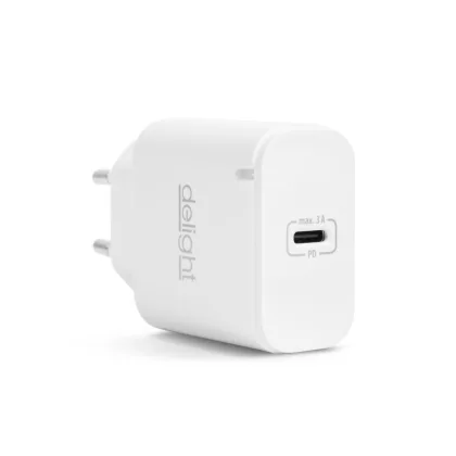 55046WH Adapter - Type-C - gyorstöltő, PD20W - fehér 55046WH Adapter - Type-C - gyorstöltő, PD20W - fehér