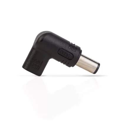 Delight 55063B Adapter fej - Type-C -> DC 7.4 x 5 mm - DELL - 20V Delight 55063B Adapter fej - Type-C -> DC 7.4 x 5 mm - DELL - 20V