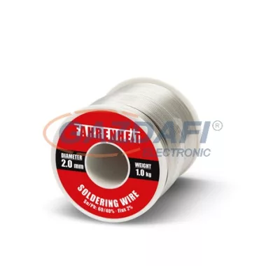 FAHRENHEIT 55093 Forrasztó ón D=2mm 1Kg