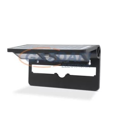 55270BK Mozgás- és fényérzékelős LED szolár reflektor, fekete