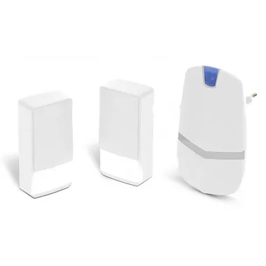 DELIGHT 55343WH-2 Digitális elem- és vezeték nélküli csengő - Kinetic