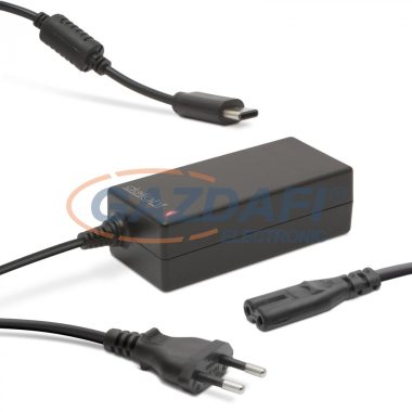  DELIGHT 55370 Adaptor universal pentru încărcător laptop / laptop USB Type-C cu cablu de alimentare