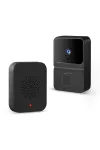 55385BK Smart Wi-Fi-s videó kaputelefon szett - akkumulátoros - HD - fekete
