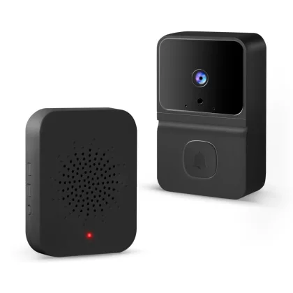   55385BK Smart Wi-Fi-s videó kaputelefon szett - akkumulátoros - HD - fekete