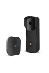 Delight & Smart 55386BK Smart Wi-Fi-s videó kaputelefon szett - akkumulátoros - FHD, PIR - fekete