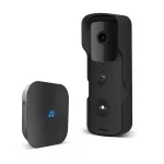 Delight & Smart 55386BK Smart Wi-Fi-s videó kaputelefon szett - akkumulátoros - FHD, PIR -