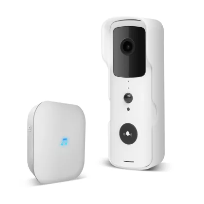   55386WH Smart Wi-Fi-s videó kaputelefon szett - akkumulátoros - FHD, PIR - fehér
