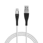   Delight 55439 Adatkábel - microUSB - szövet bevonat - 2A  - 1 m