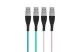 Delight 55439 Adatkábel - microUSB - szövet bevonat - 2A - 1 m Delight 55439 Adatkábel - microUSB - szövet bevonat - 2A - 1 m