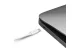 DELIGHT 55555WH-1 Notebook töltőkábel - adatkábel - Type-C / Type-C - fehér - 1 m - 5 A - 240 W
