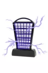 55668 Asztali UV rovarcsapda - akkumulátoros, USB-s, fekete, 600V, 1000 mAh