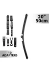 CARGUARD 55740N Ablaktörlő 20"/50 cm - 10 db adapterrel CARGUARD 55740N Ablaktörlő 20"/50 cm - 10 db adapterrel