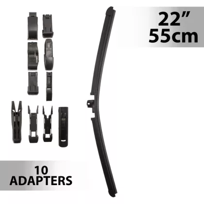  CARGUARD 55742N Ablaktörlő 22"/55 cm - 10 db adapterrel