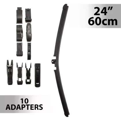 CARGUARD 55744N Ablaktörlő 24"/60 cm - 10 db adapterrel CARGUARD 55744N Ablaktörlő 24"/60 cm - 10 db adapterrel