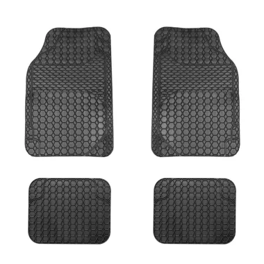 Carguard 55835A Univerzális autós gumiszőnyeg szett - 68 x 44 cm, 44 x 34 cm - PVC - fekete Carguard 55835A Univerzális autós gumiszőnyeg szett - 68 x 44 cm, 44 x 34 cm - PVC - fekete