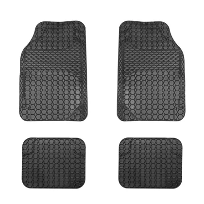 Carguard 55835A Univerzális autós gumiszőnyeg szett - 68 x 44 cm, 44 x 34 cm - PVC - feket