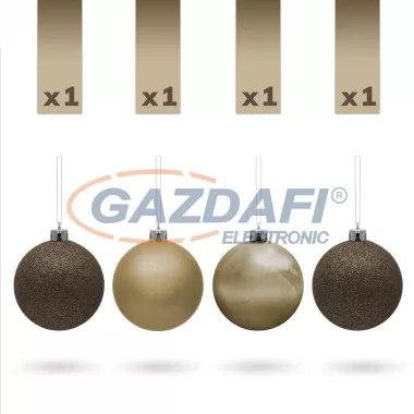 Gömbdísz szett - 7 cm