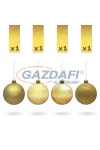 Gömbdísz szett - 7 cm