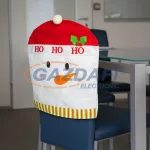 Székdekor - hóember