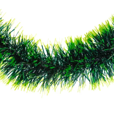 FAMILY 55970B Fenyő girland - ombre zöld - 200 x 10 cm
