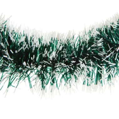 FAMILY 55970C Fenyő girland - havas - 200 x 10 cm
