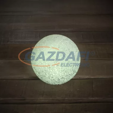 LED kristály hógolyó - 8 cm